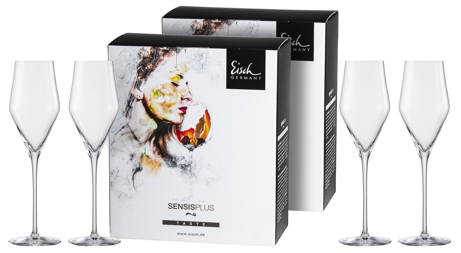 EISCH Champagnerglas Sky SENSISPLUS - 4 Stück im Geschenkkarton